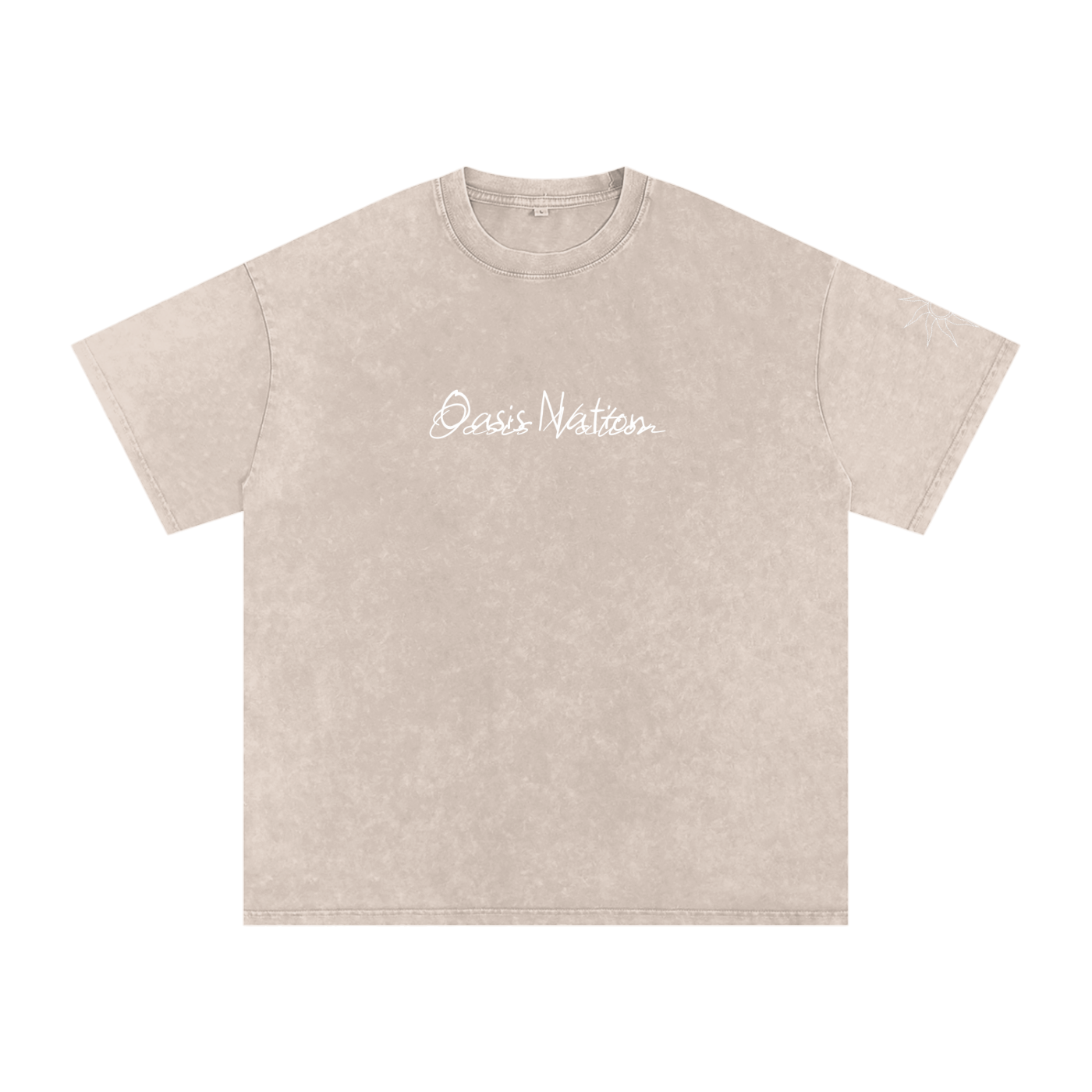 Washed,oversized,oasisnation,simple,design