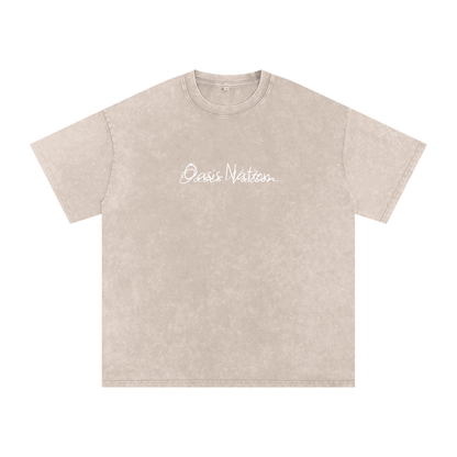 Washed,oversized,oasisnation,simple,design