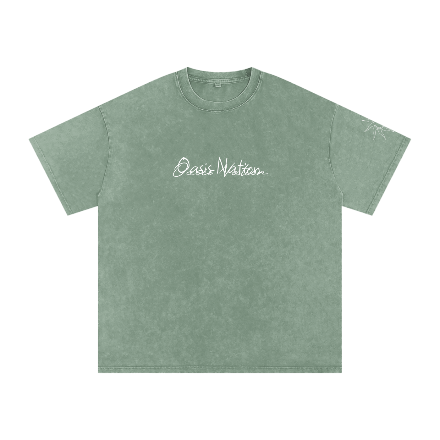 Washed,oversized,oasisnation,simple,design
