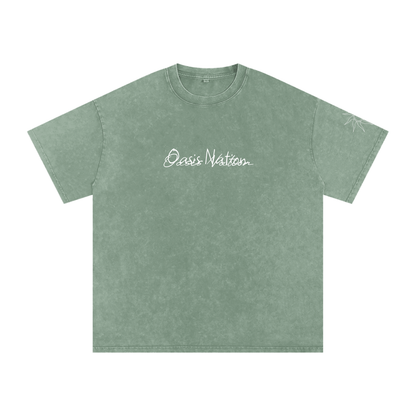 Washed,oversized,oasisnation,simple,design
