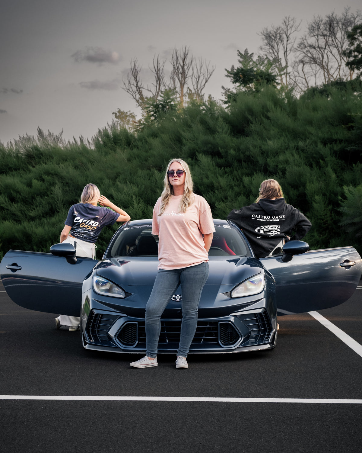 Oasis Motorsport Department Edition 01 apparel campaign