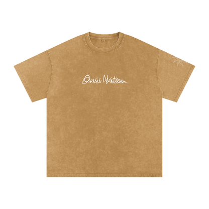 Washed,oversized,oasisnation,simple,design