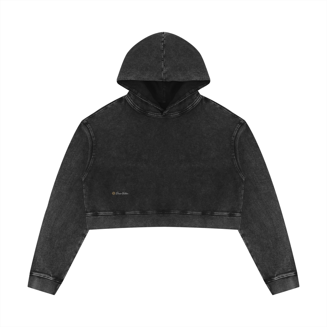 Motorsport Cropped Hoodie