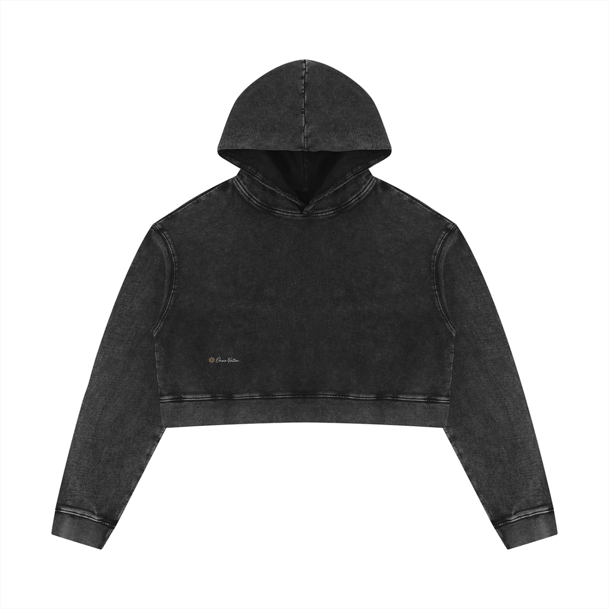 Motorsport Cropped Hoodie