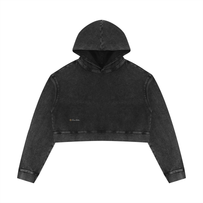 Motorsport Cropped Hoodie