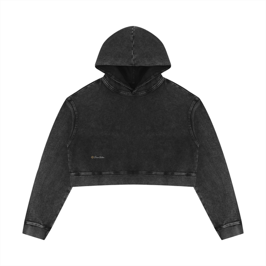 Motorsport Cropped Hoodie