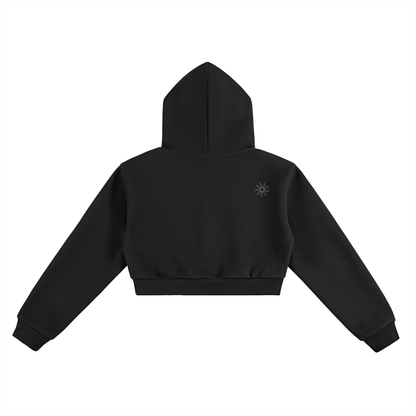 hoody,women,cropped