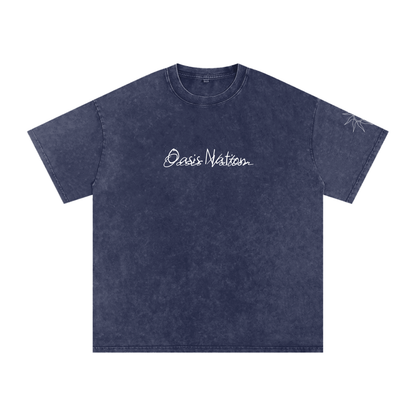 Washed,oversized,oasisnation,simple,design