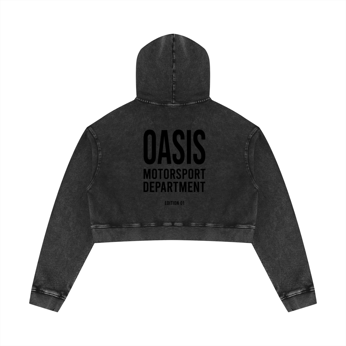 Motorsport Cropped Hoodie
